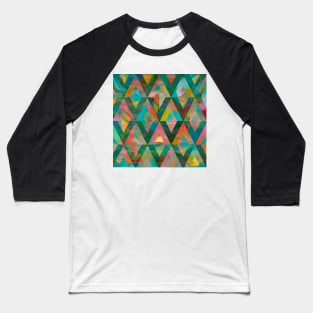 Argyle Abstract Baseball T-Shirt